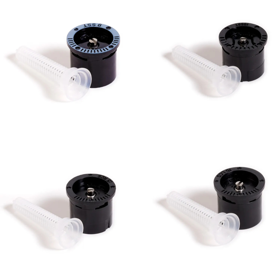 Fixed Spray Nozzles | Matched Precipitation Rate | Side Strips